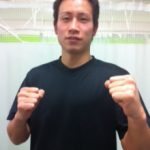 プロキックボクサー　達晃選手