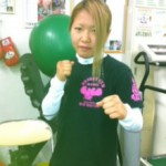 プロボクサー　山田真子選手　2/9