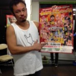 九州プロレス　田中 純二選手 来院