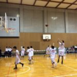 高校バスケ　新人戦地区大会　トレーナーサポート！