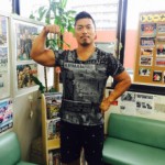 鷹木　信悟選手(ドラゴンゲート)　来院