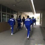 高校バスケ　新人戦　トレーナーサポート①