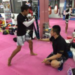 パーソナルトレーニング　ムエタイファイター　石井一成選手