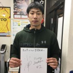 ライジングゼファーフクオカ　新加入　小澤　智将選手　来院