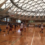 夏クラブバスケットボール選手権大会　トレーナーサポート