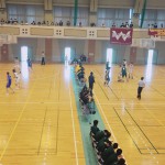 高校バスケ　モルテンカップ　トレーナーサポート