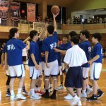 高校バスケ　インターハイ予選　トレーナーサポート③