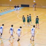 高校バスケ　九州大会　トレーナー帯同